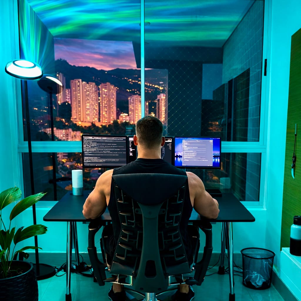 El Setup Ergonómico del Ingeniero Remoto